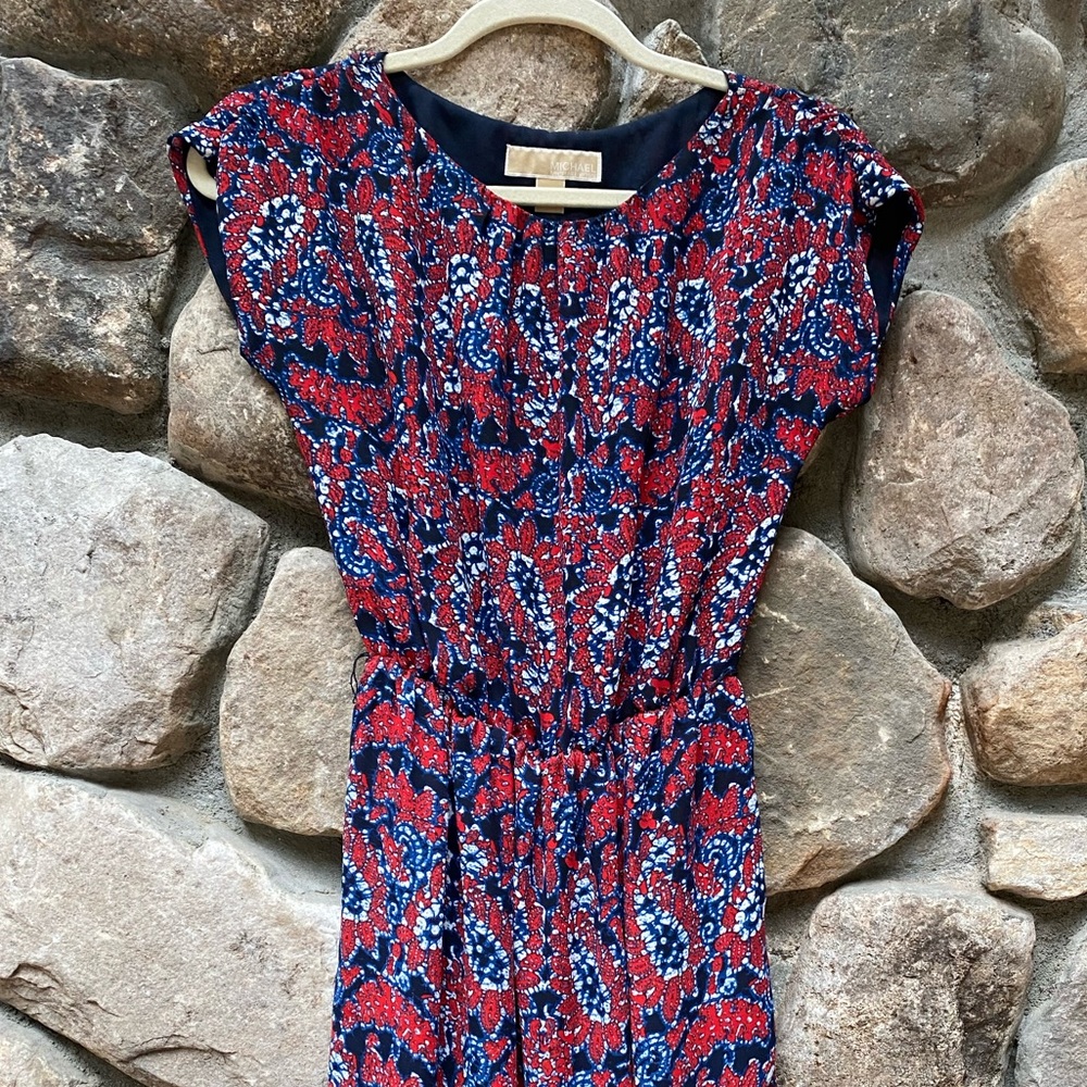 Michael Kors XS Floral Dress (Fits to 2-4)